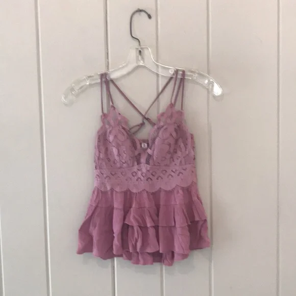 Zenana Crochet Lace Top - Picture 2 of 8